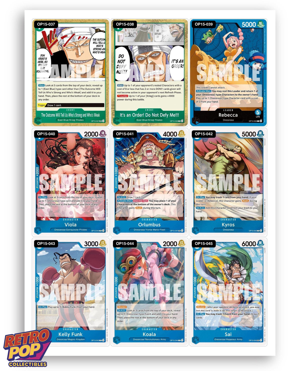 Adventure on Kami's Island One Piece TCG binder placeholders printable PDF - image 9