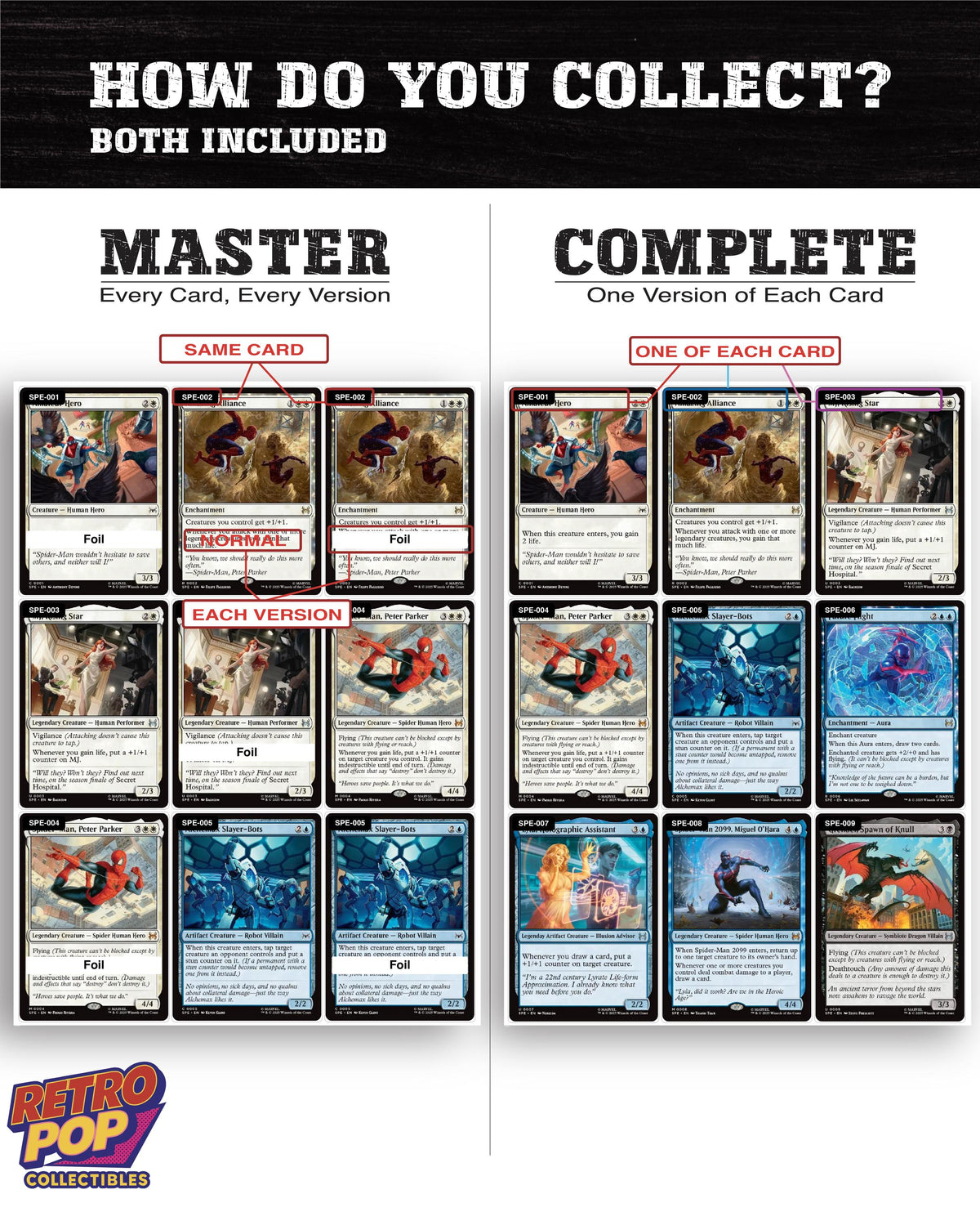 Spider-Man Eternal-Legal Magic The Gathering binder placeholders printable PDF - image 4