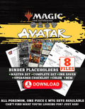 Avatar: The Last Airbender Magic The Gathering binder placeholders printable PDF - includes Appa, Steadfast Guardian