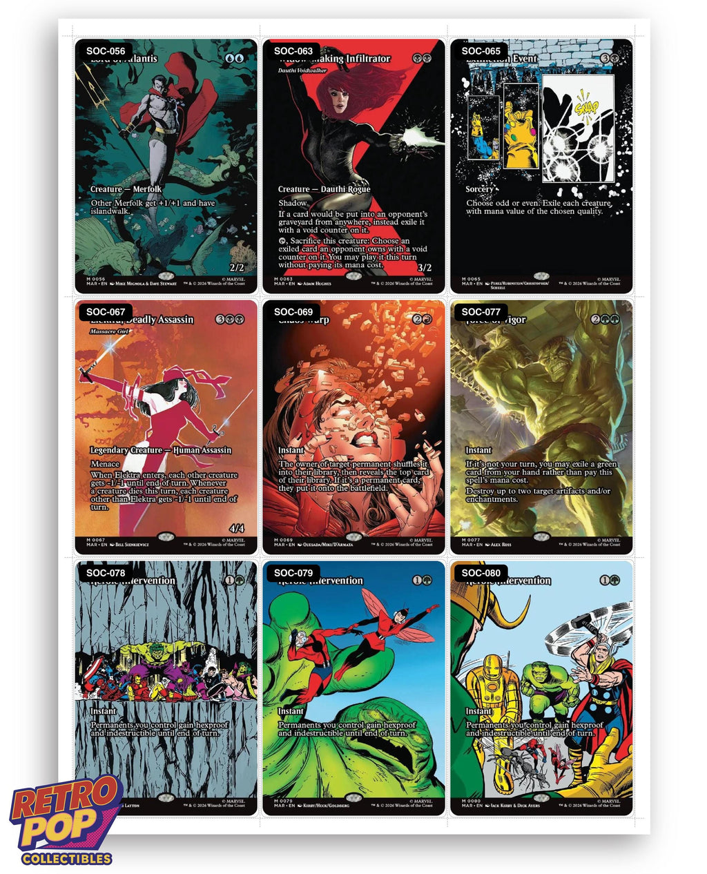 Marvel Eternal-Legal Magic The Gathering binder placeholders printable PDF - image 8