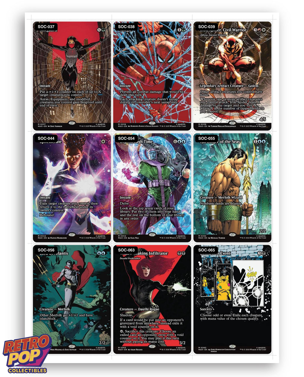 Marvel Eternal-Legal Magic The Gathering binder placeholders printable PDF - image 10