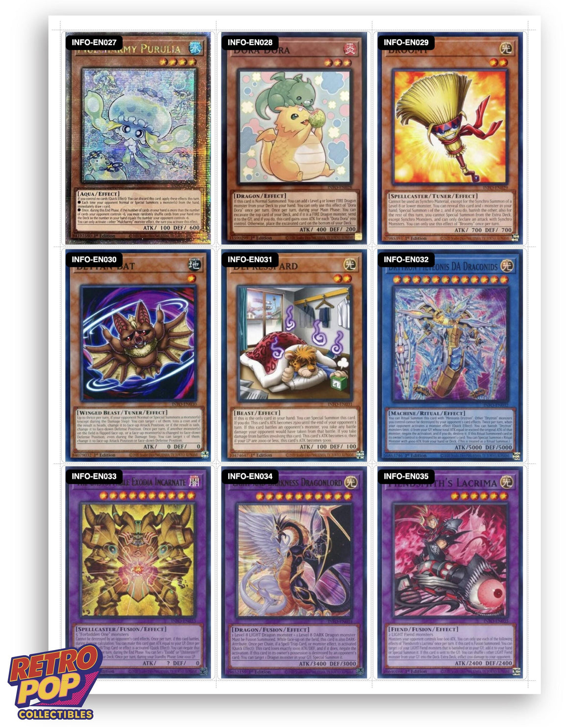 The Infinite Forbidden Yu-Gi-Oh binder placeholders printable PDF - image 8