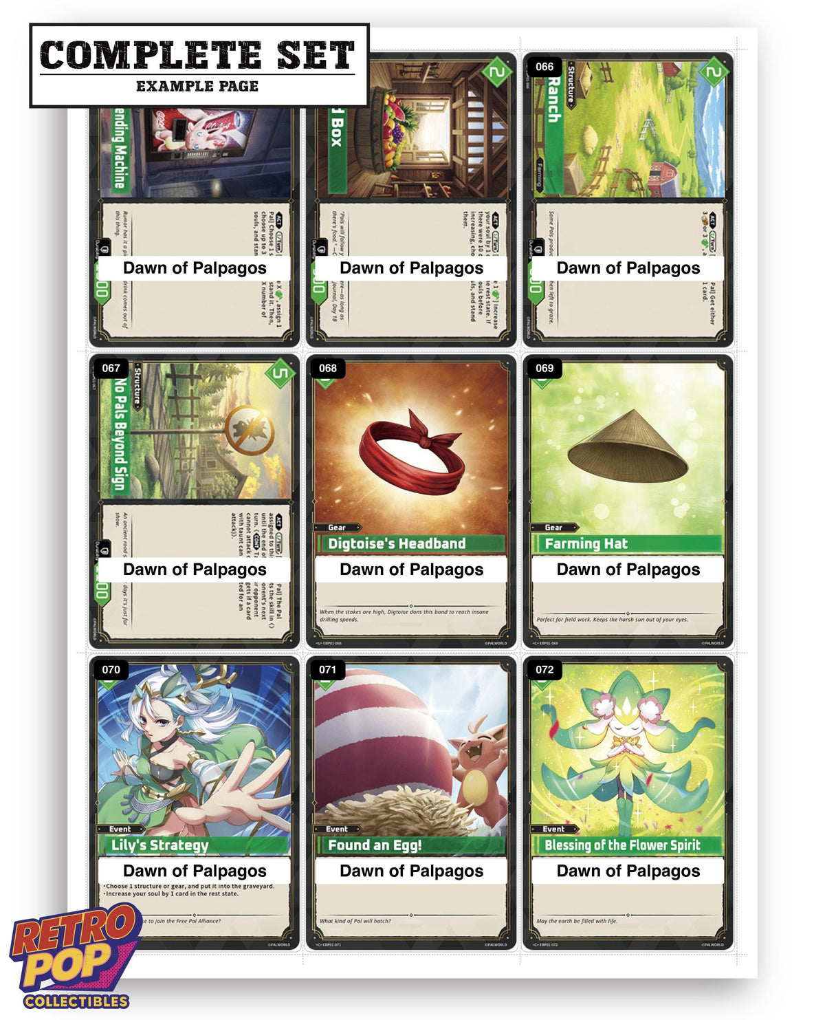 Dawn of Palpagos Palworld binder placeholders printable PDF - image 9