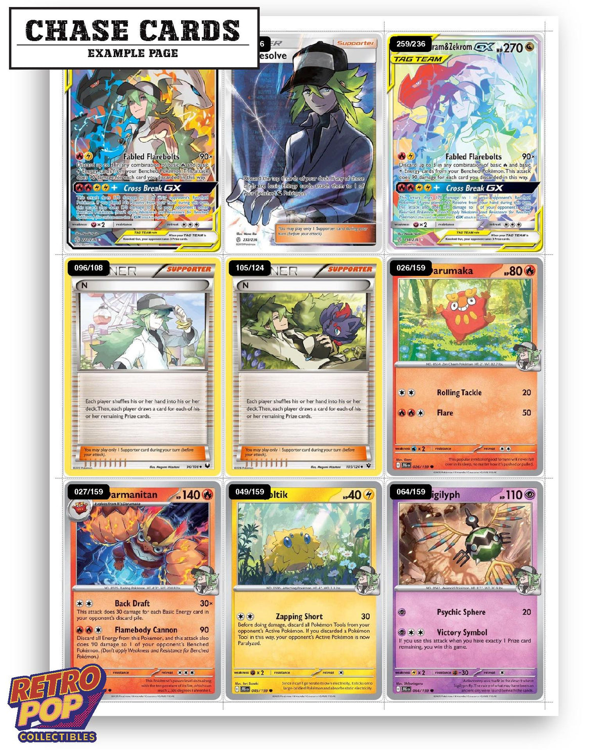 Every N Pokemon card ever made - trainer master set binder placeholders - image 8