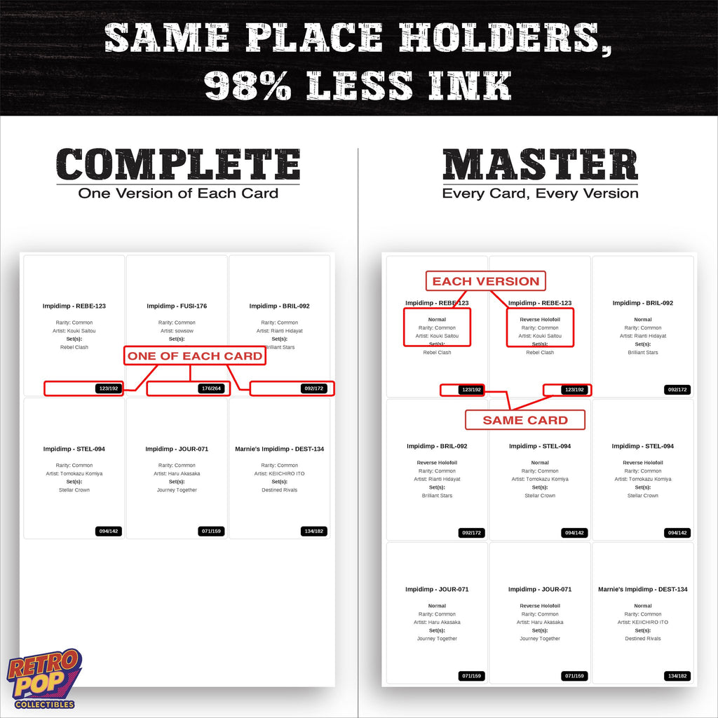 Ink saver greyscale Impidimp placeholder sheet - 98 percent less ink