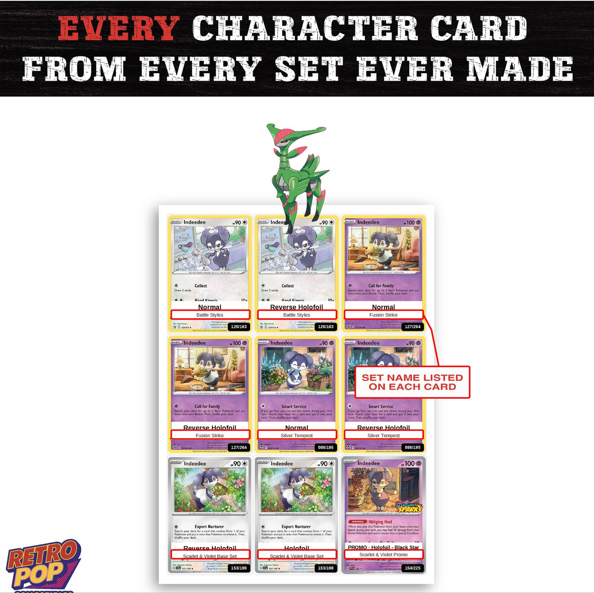 Iron Leaves card collection preview - every set Iron Leaves appears in