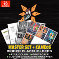 Every Iron Moth Pokemon card ever made - master set binder placeholders with Iron Moth