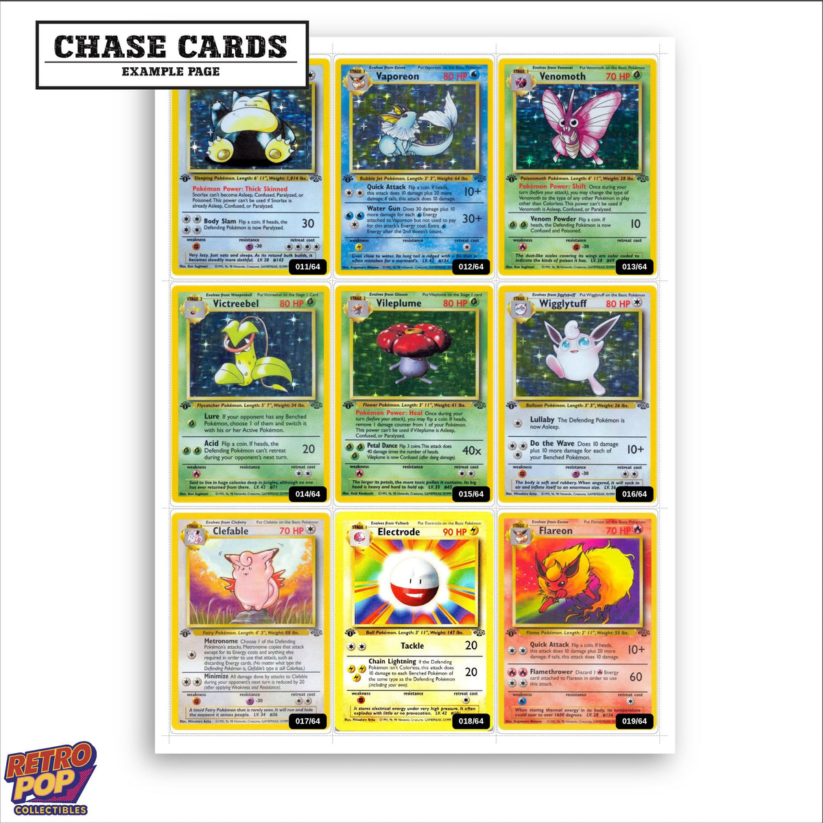 Printed Jungle placeholders in binder - real photo 2