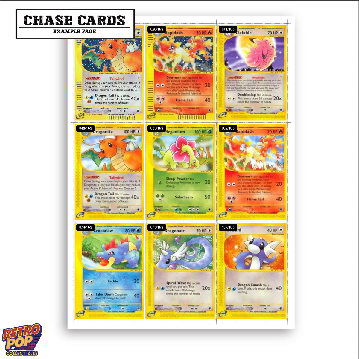 Printed Kagemaru Himeno Pokemon placeholders in binder - real photo 2