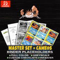 Every Kingler Pokemon card ever made - master set binder placeholders with Kingler (15)