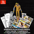 Kizaru One Piece card binder placeholders printable PDF - includes Borsalino