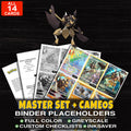 Every Kleavor Pokemon card ever made - master set binder placeholders with Kleavor VSTAR (Secret)