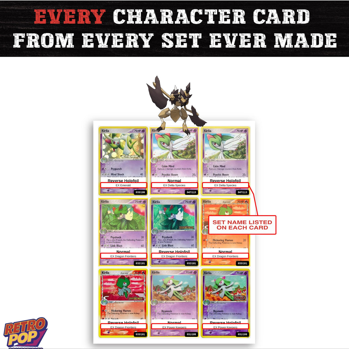 Kleavor card collection preview - every set Kleavor appears in
