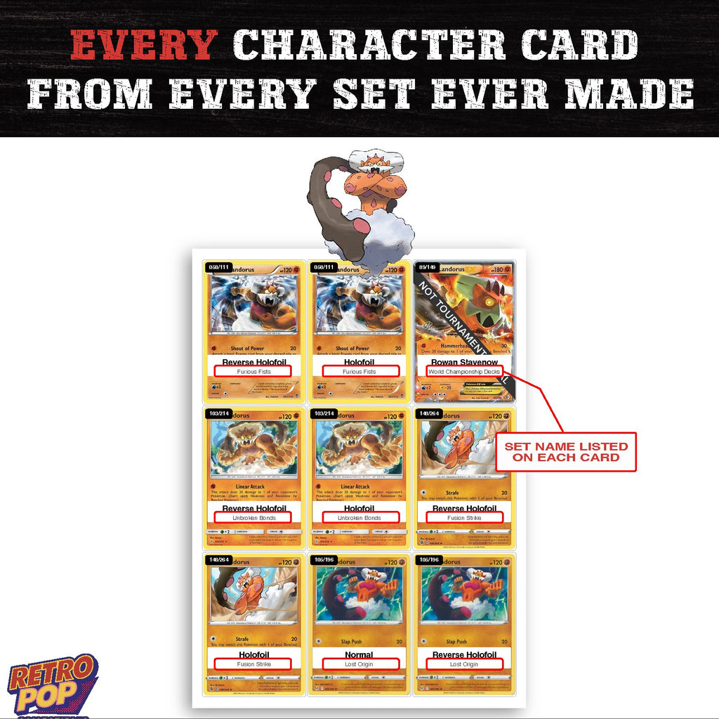 Landorus card collection preview - every set Landorus appears in
