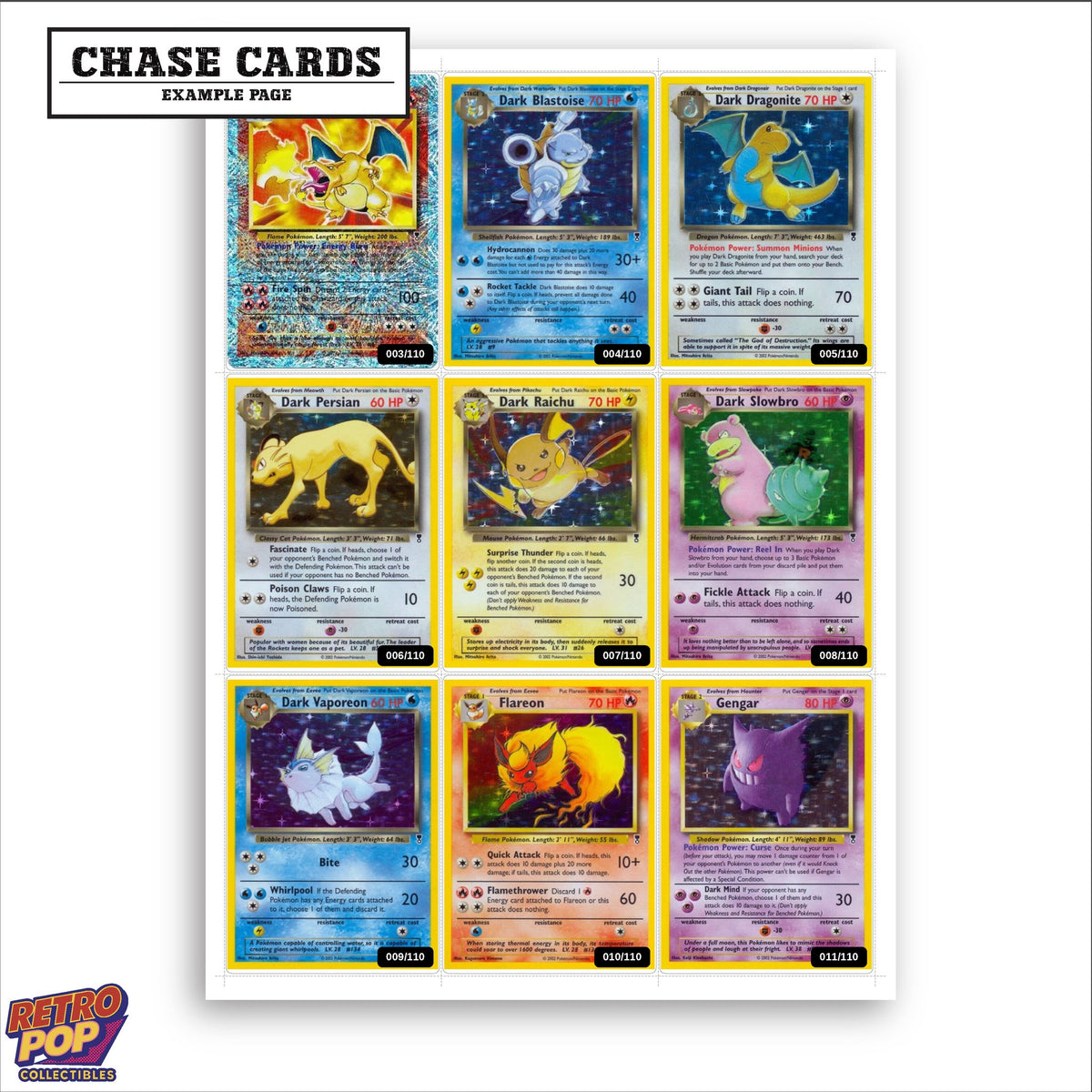 Printed Legendary Collection placeholders in binder - real photo 2