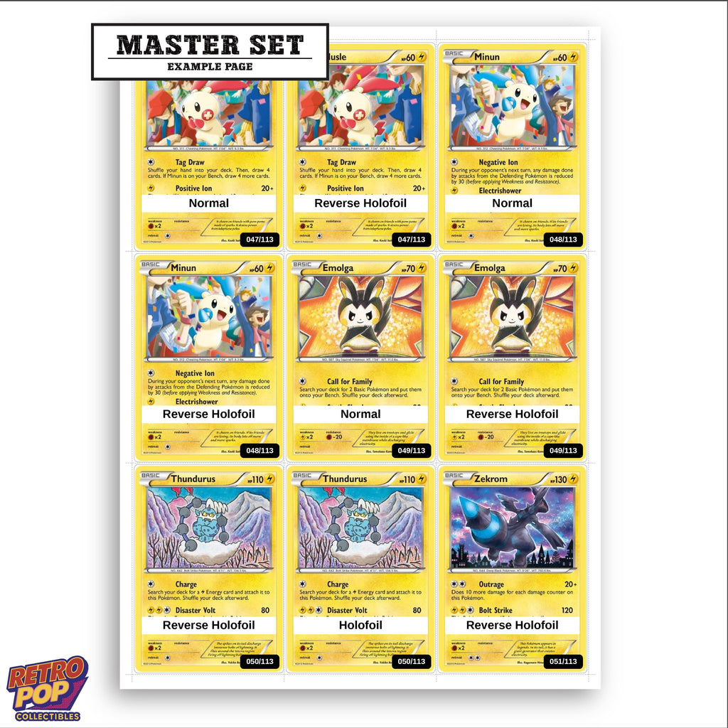Printed Legendary Treasures placeholders in binder - real photo 3
