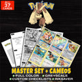 Every Lopunny Pokemon card ever made - master set binder placeholders with Mega Lopunny & Jigglypuff GX (Alternate Full Art)