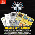 Every Magneton Pokemon card ever made - master set binder placeholders with Magneton (H19)