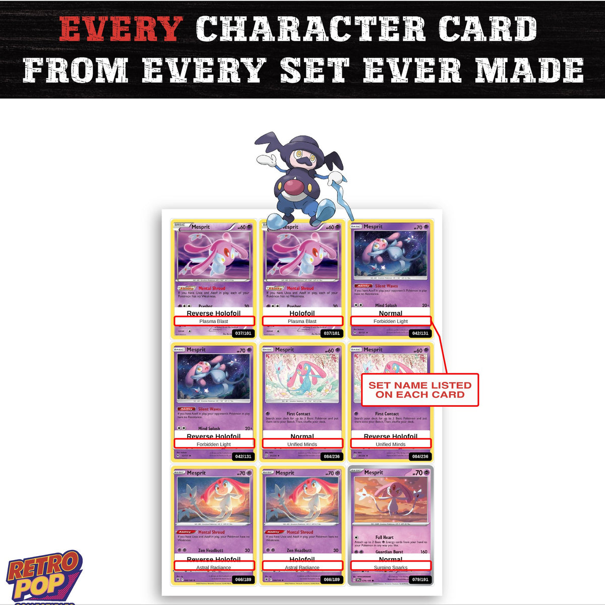 Mr. Rime card collection preview - every set Mr. Rime appears in
