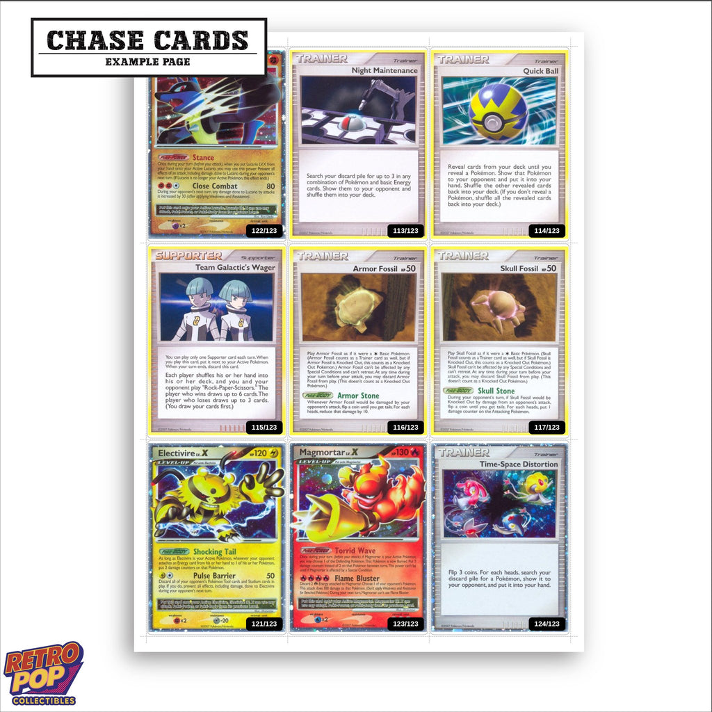 Printed Mysterious Treasures placeholders in binder - real photo 2