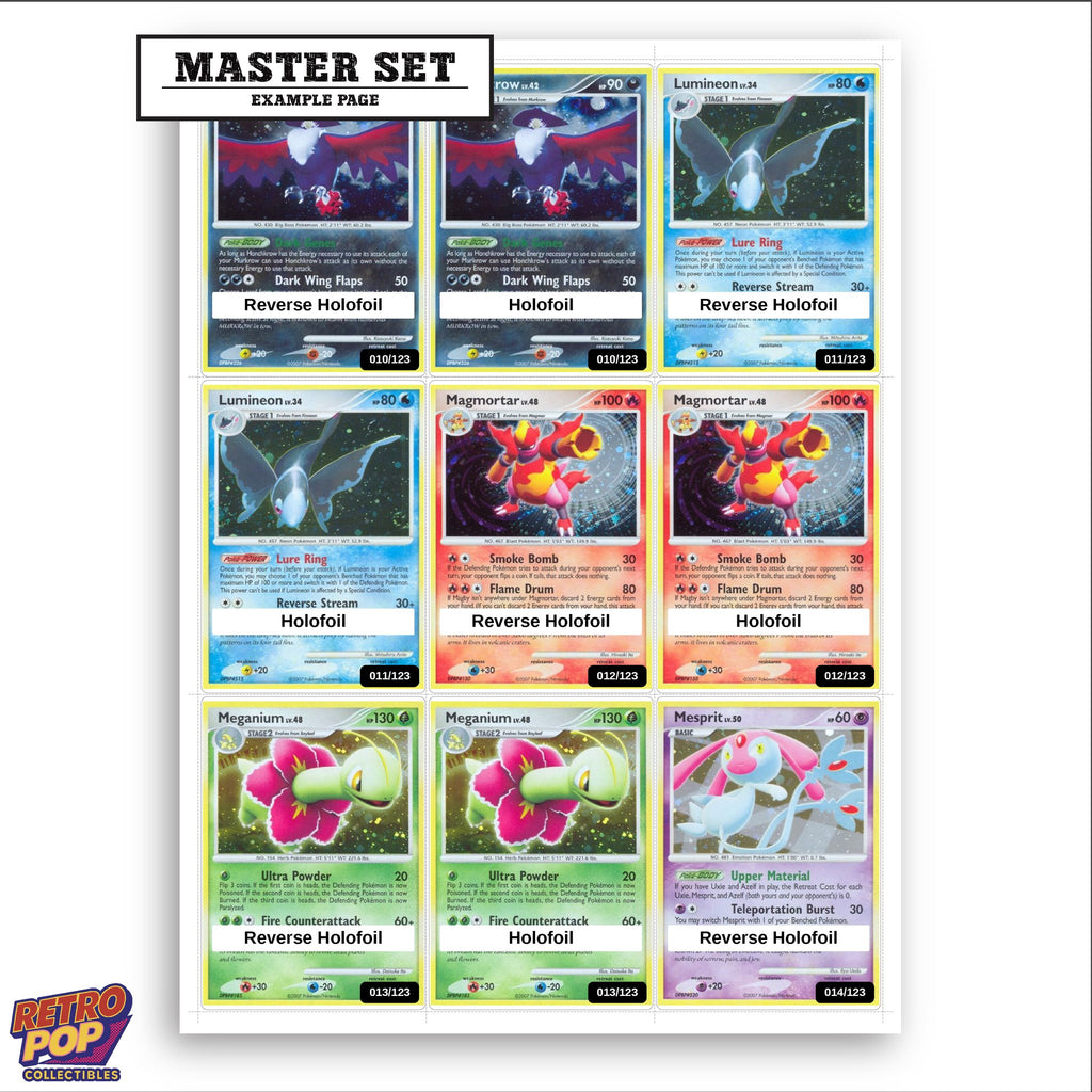 Printed Mysterious Treasures placeholders in binder - real photo 3