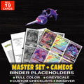 Every Naganadel Pokemon card ever made - master set binder placeholders with Naganadel & Guzzlord GX (Alternate Full Art)