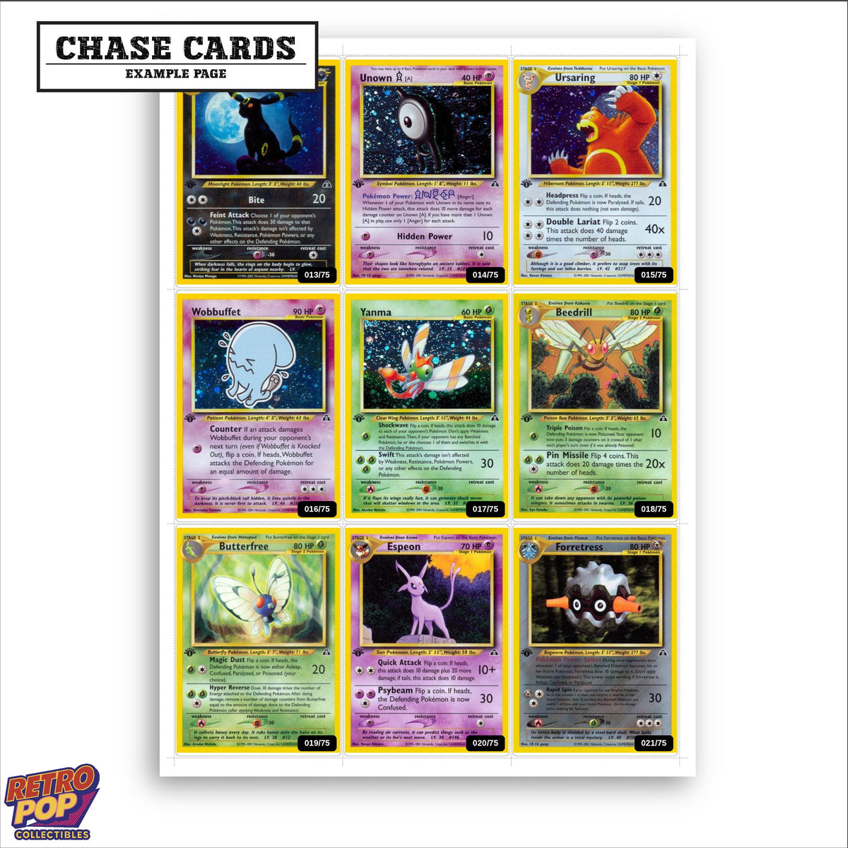 Printed Neo Discovery placeholders in binder - real photo 2