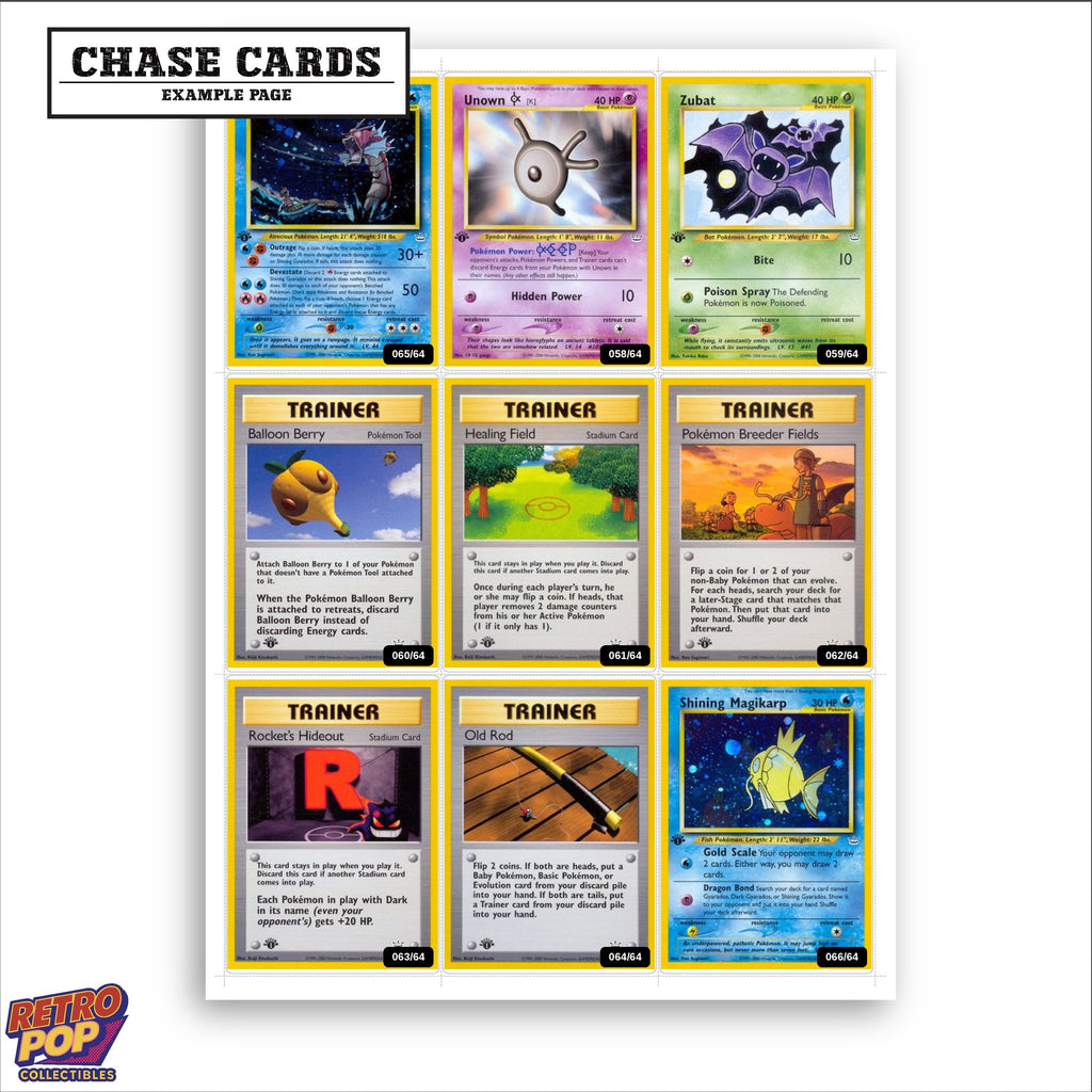 Printed Neo Revelation placeholders in binder - real photo 2