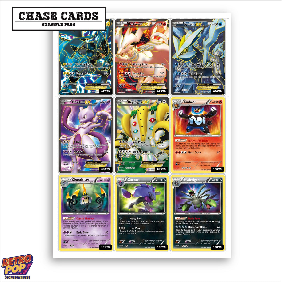 Printed Next Destinies placeholders in binder - real photo 2