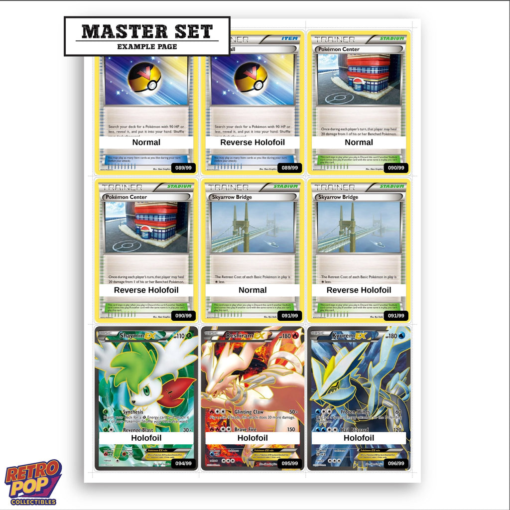 Printed Next Destinies placeholders in binder - real photo 3