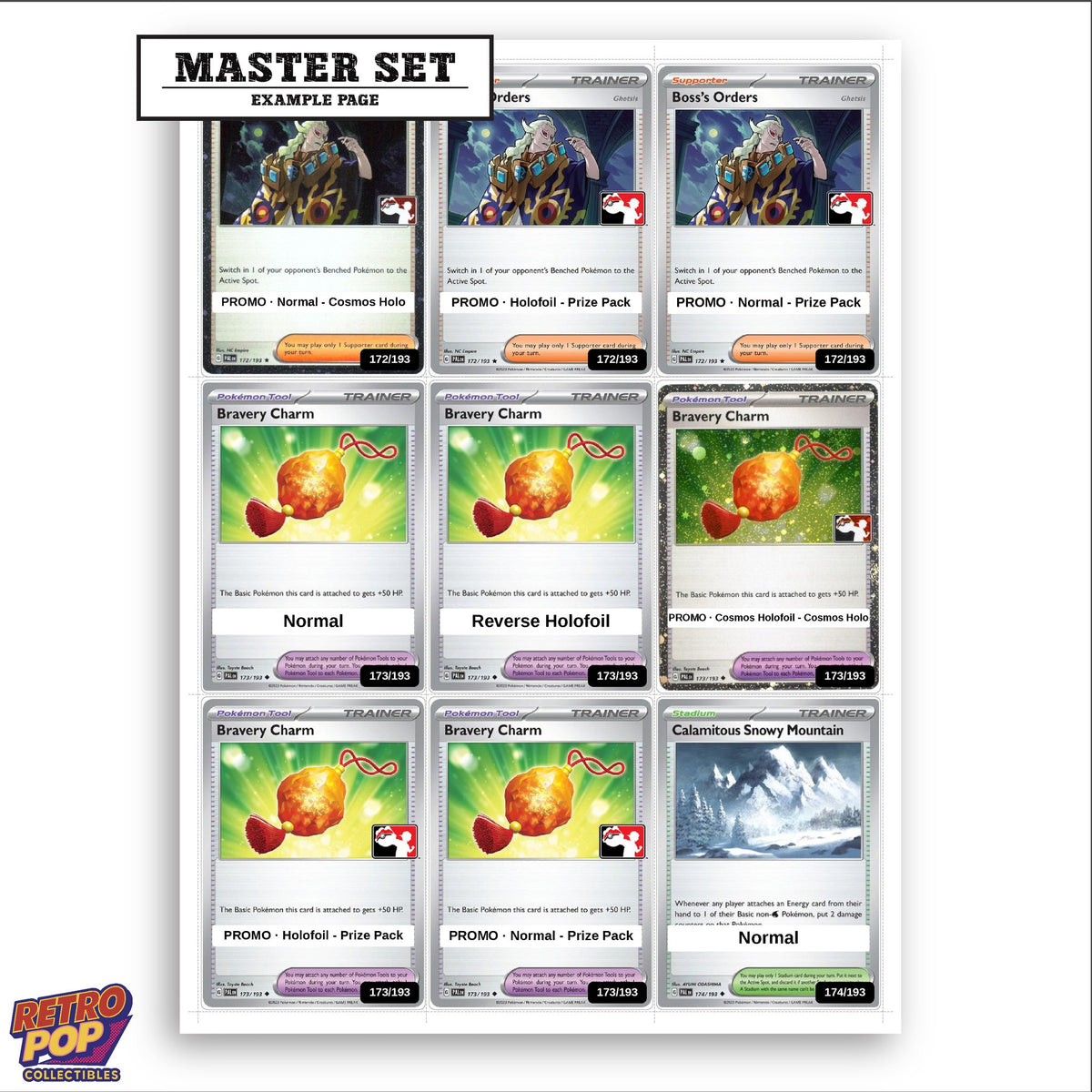 Printed Paldea Evolved placeholders in binder - real photo 3