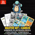 Every Palpitoad Pokemon card ever made - master set binder placeholders with Palpitoad