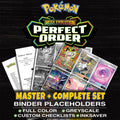 Perfect Order Pokemon binder placeholders printable PDF - includes Spinarak