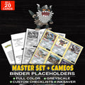 Every Perrserker Pokemon card ever made - master set binder placeholders with Galarian Perrserker V (Alternate Full Art)