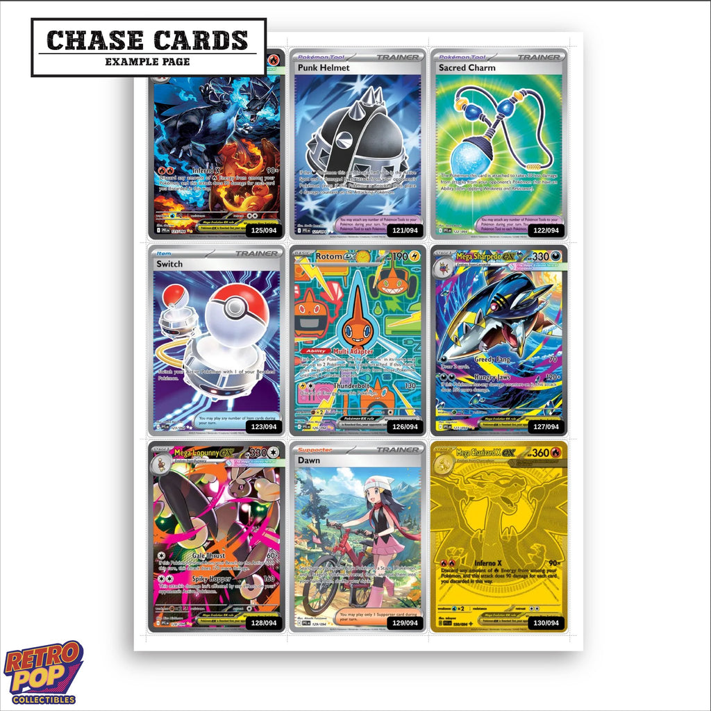Printed Phantasmal Flames placeholders in binder - real photo 2