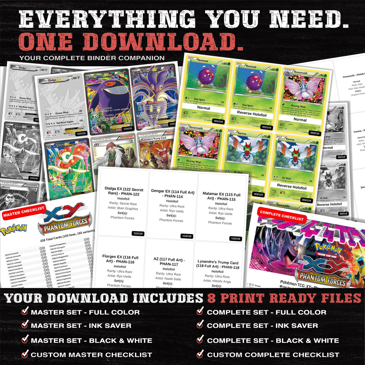 Everything included in the Phantom Forces placeholder download - 8 PDF files