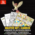 Every Pidgeotto Pokemon card ever made - master set binder placeholders with Koga's Pidgeotto