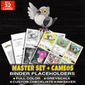 Every Pidove Pokemon card ever made - master set binder placeholders with Pidove