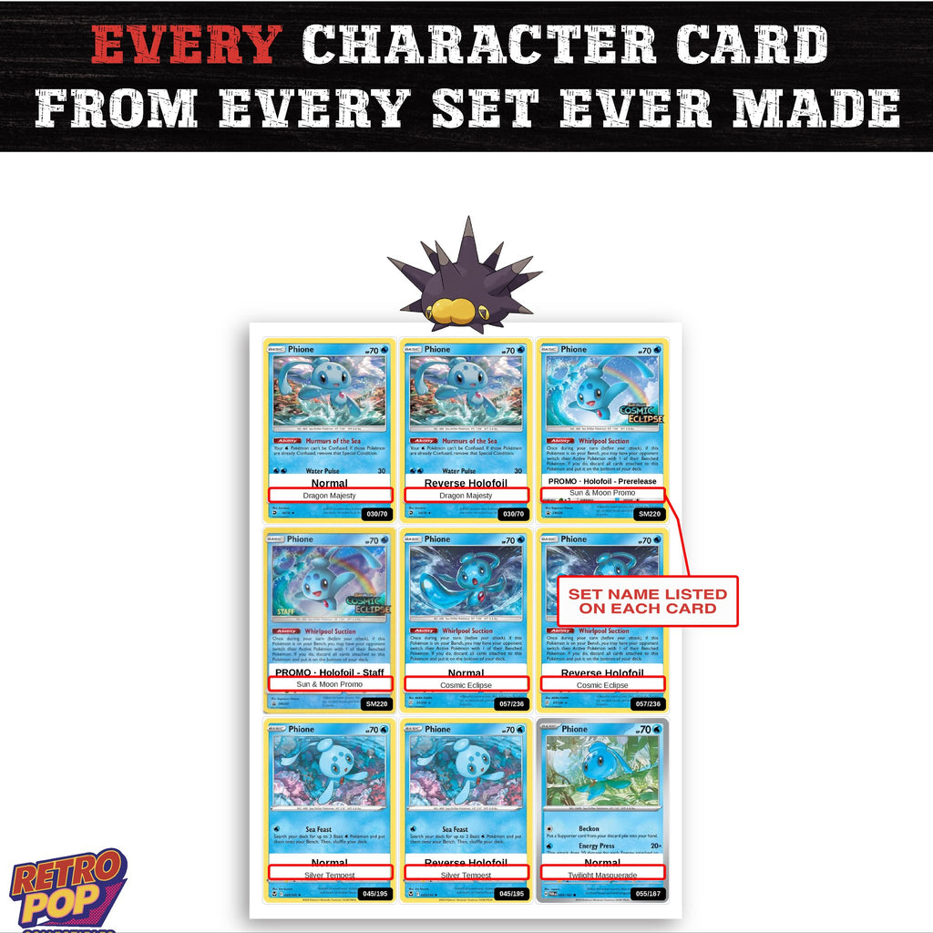 Pincurchin card collection preview - every set Pincurchin appears in
