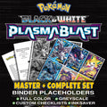 Plasma Blast Pokemon binder placeholders printable PDF - includes Palkia EX (Team Plasma) (100 Full Art)