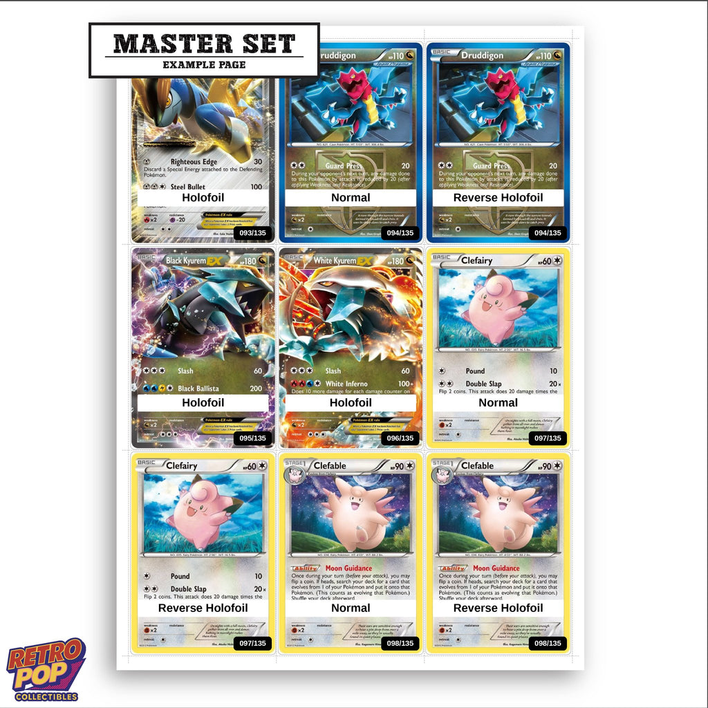 Printed Plasma Storm placeholders in binder - real photo 3