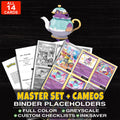 Every Polteageist Pokemon card ever made - master set binder placeholders with Polteageist V
