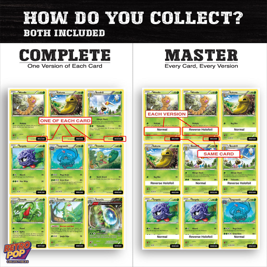 Complete Set vs Master Set versions of Primal Clash binder placeholders