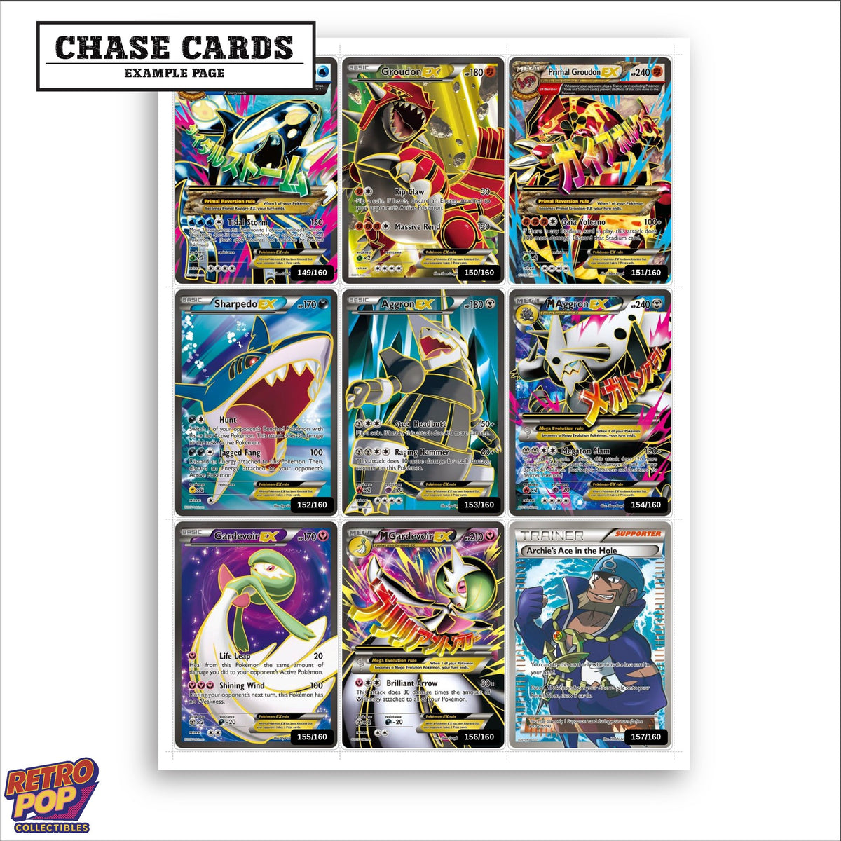 Printed Primal Clash placeholders in binder - real photo 2