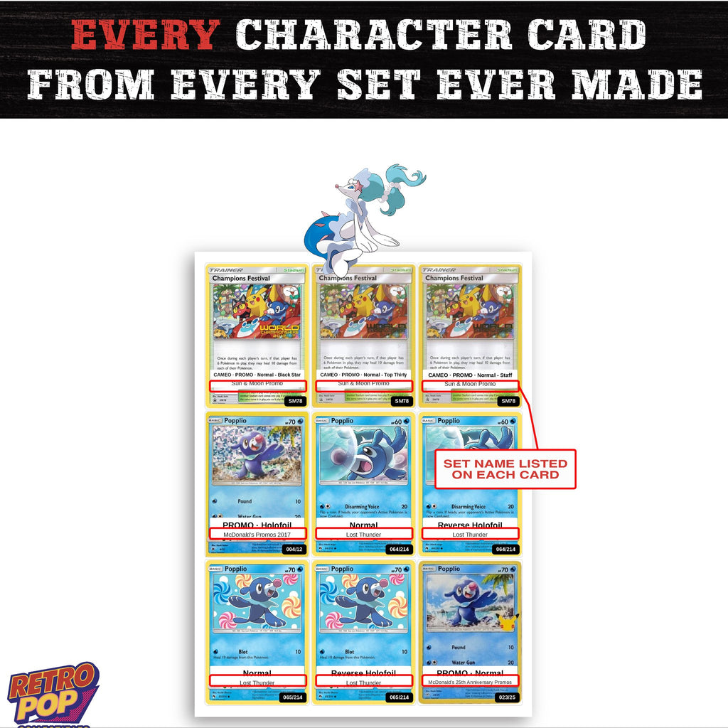 Primarina card collection preview - every set Primarina appears in