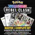 Rebel Clash Pokemon binder placeholders printable PDF - includes Boss's Orders (Full Art)