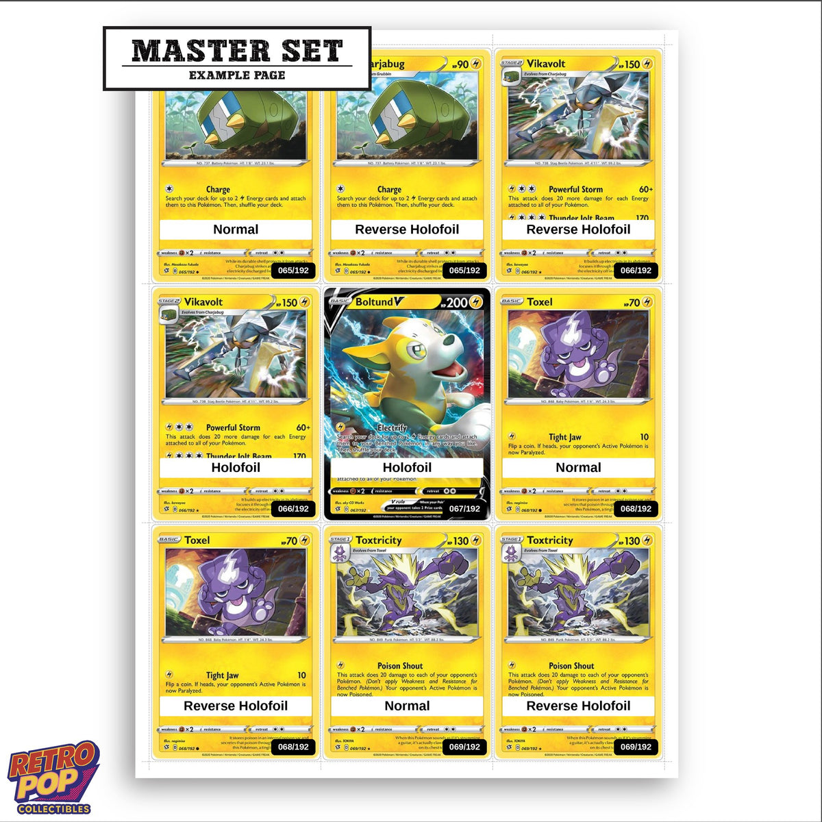 Printed Rebel Clash placeholders in binder - real photo 3