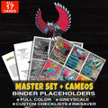 Every Roaring Moon Pokemon card ever made - master set binder placeholders with Roaring Moon ex