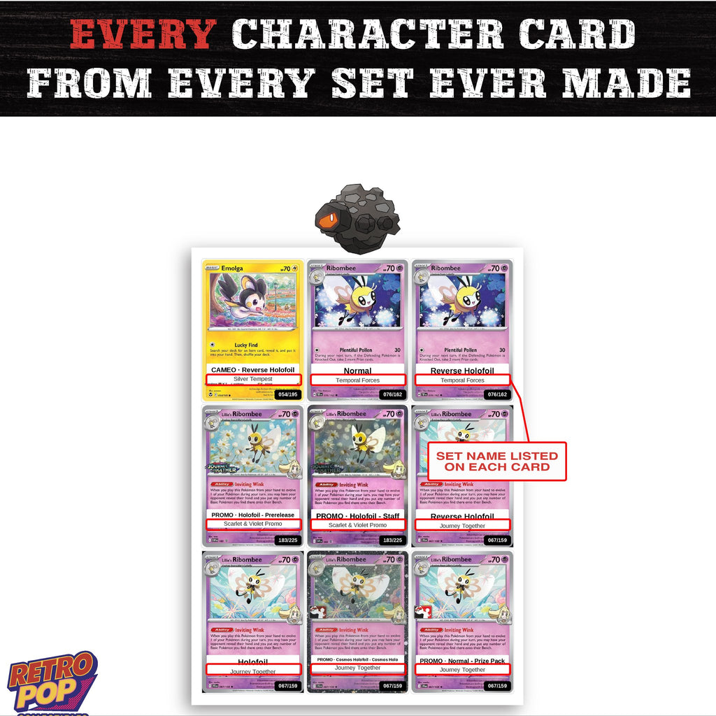 Rolycoly card collection preview - every set Rolycoly appears in