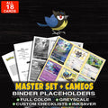 Every Rookidee Pokemon card ever made - master set binder placeholders with Rookidee